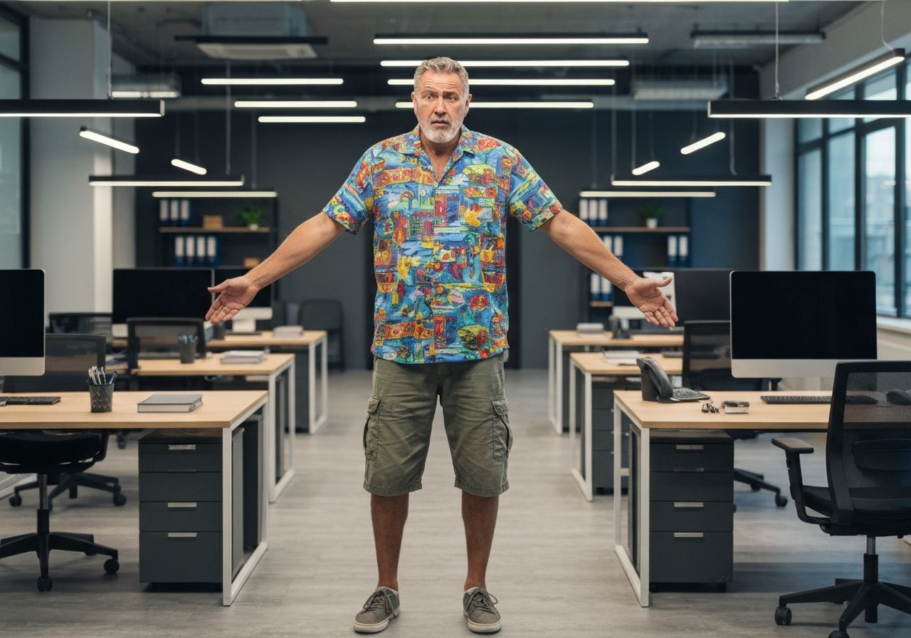 Czego nie ubierać do biura – poradnik dla dojrzałego mężczyzny